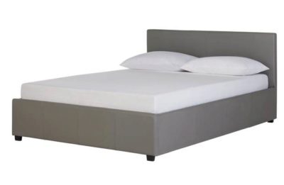 Hygena Lavendon Kingsize Ottoman Bed Frame - Grey